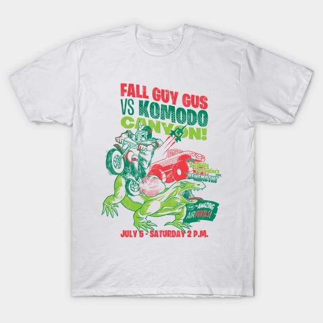 KOMODO CANYON DEATH JUMP T-Shirt by GiMETZCO!